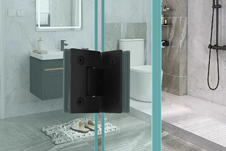 adjustable shower glass clamps