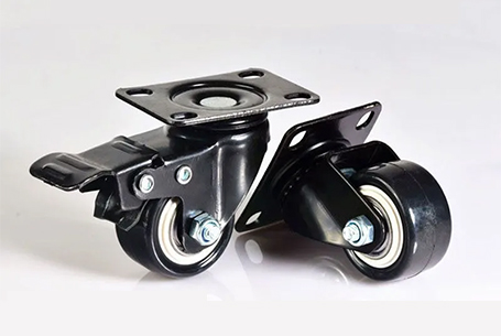 heavy duty wheels with brake,silent casters