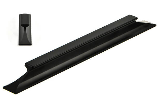 Mid-Century Aluminum Cabinet Pull - Retro Design with Ergonomic Grip