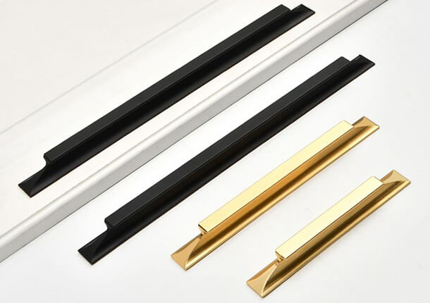 Modern Aluminum Cabinet Handle - Minimalist Design with Clean Lines for Contemporary Interiors