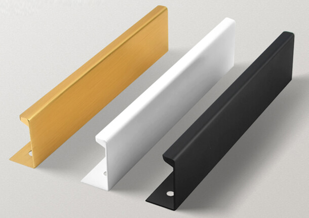 Kitchen Cabinet Aluminum Handle - Ideal for Upper and Lower Cabinet Doors