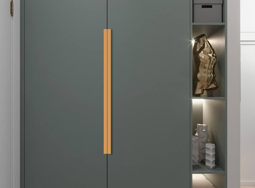 vintage-inspired aluminum furniture handle