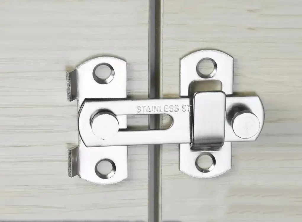 Black Powder Coated Slide Bolt