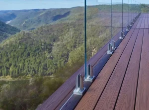 Durable stainless steel glass railing bracket 1020