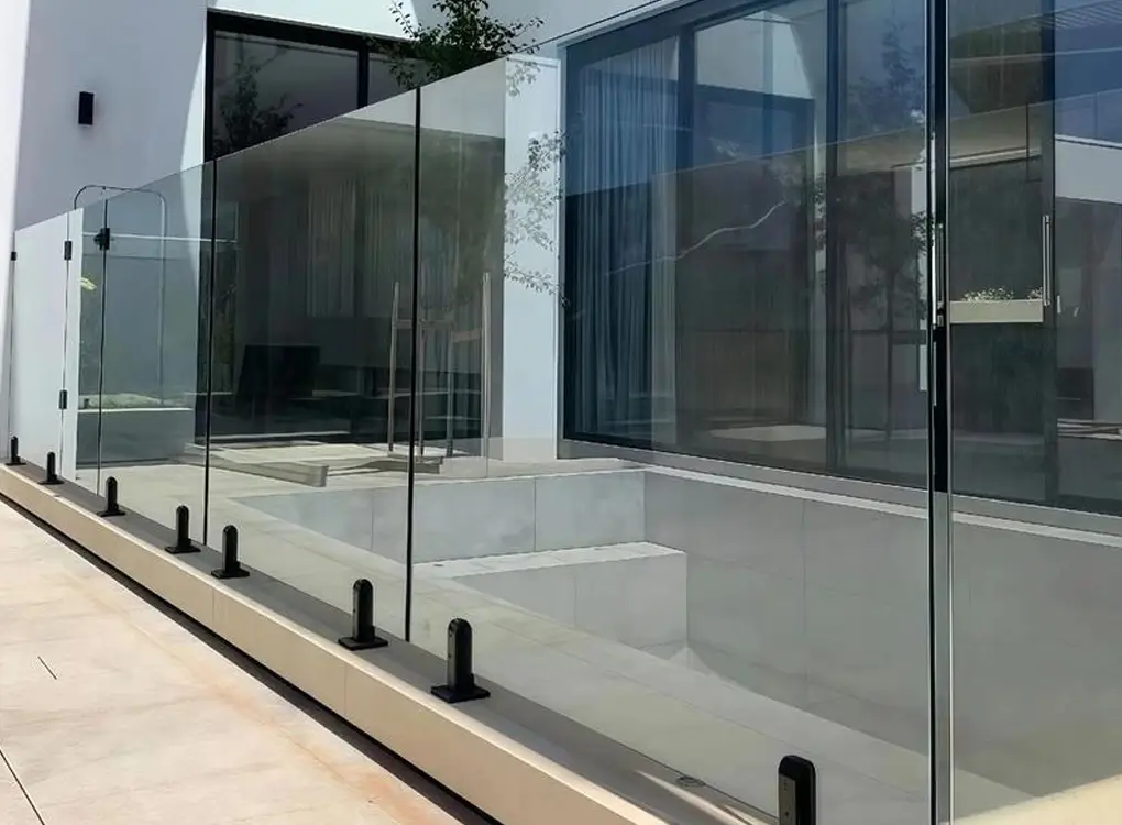 Glass handrail mounting clip (304 stainless steel)1020