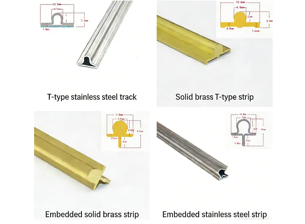 Stainless Steel Sliding Door Track